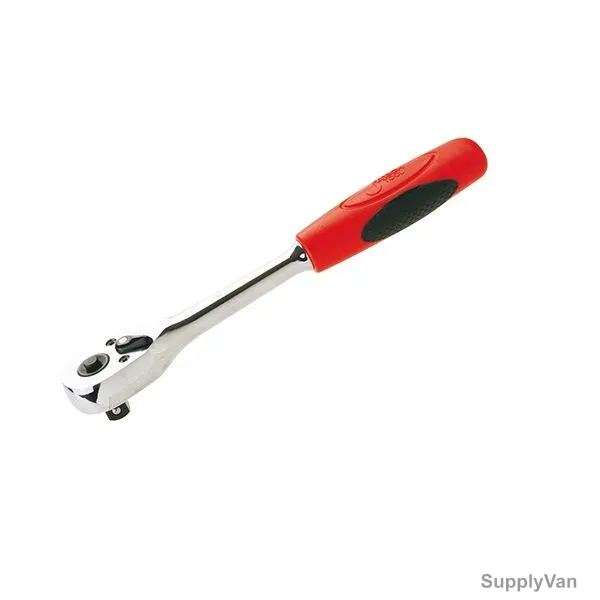Jetech Softgrip Heavy Duty Ratchet Wrench With 45 Gear, JET-RTS1-2, 1/2 Inch Drive