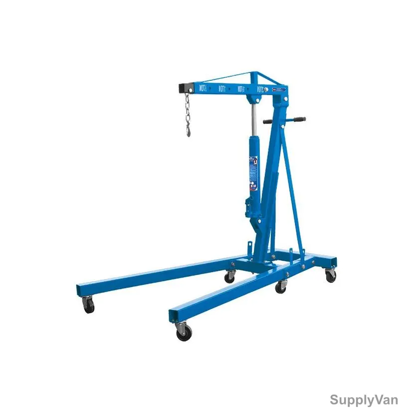 Kingtony Foldable Engine Crane, 9TY134102AB, 2 Ton, Blue