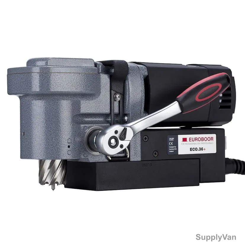 Euroboor Magnetic Drilling Machine, ECO.36+, 1100W, 220-240V, 36MM Cutting Dia — image 1