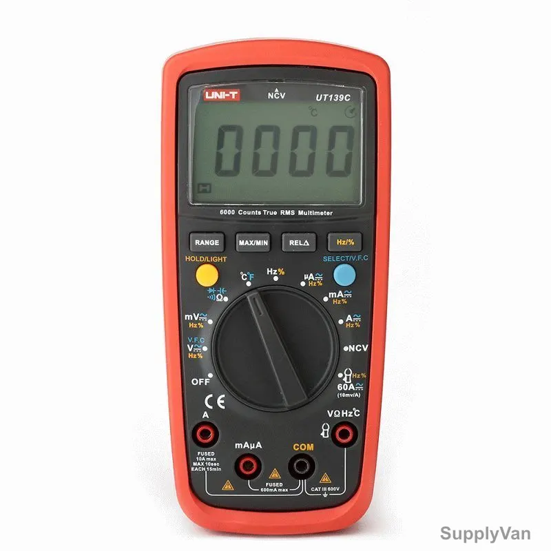 Uni-T True RMS Digital Multimeter, UT139C