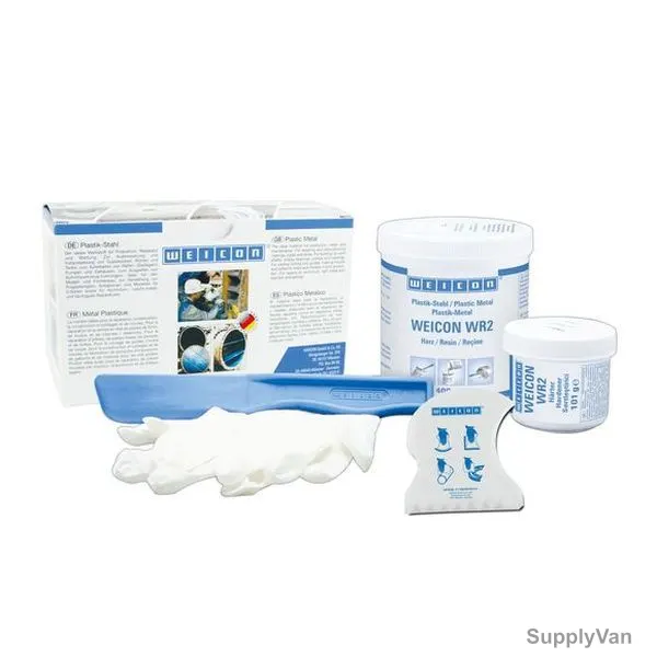 Weicon WR2 Epoxy Resin Plastic Steel, 10350005, 0.5 Kg — image 1
