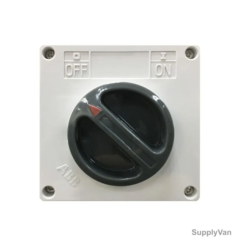 Abb Weatherproof Switch Isolator, WSW101CL, IP66, 1 Gang, 1 Way, 10A