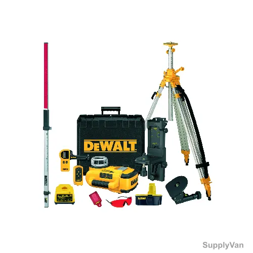Dewalt Rotary Laser Level Kit, DW079PKH-GB, 18V, 30 Mtrs