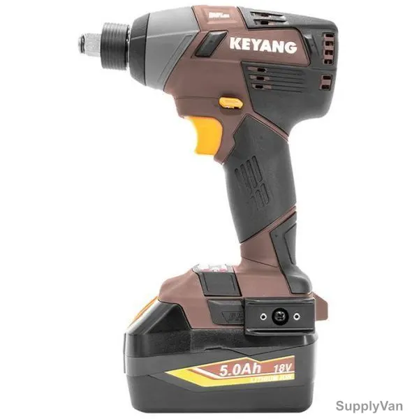 Keyang Cordless Impact Driver Drill/Wrench, DW18BL, Li-Ion, 18V