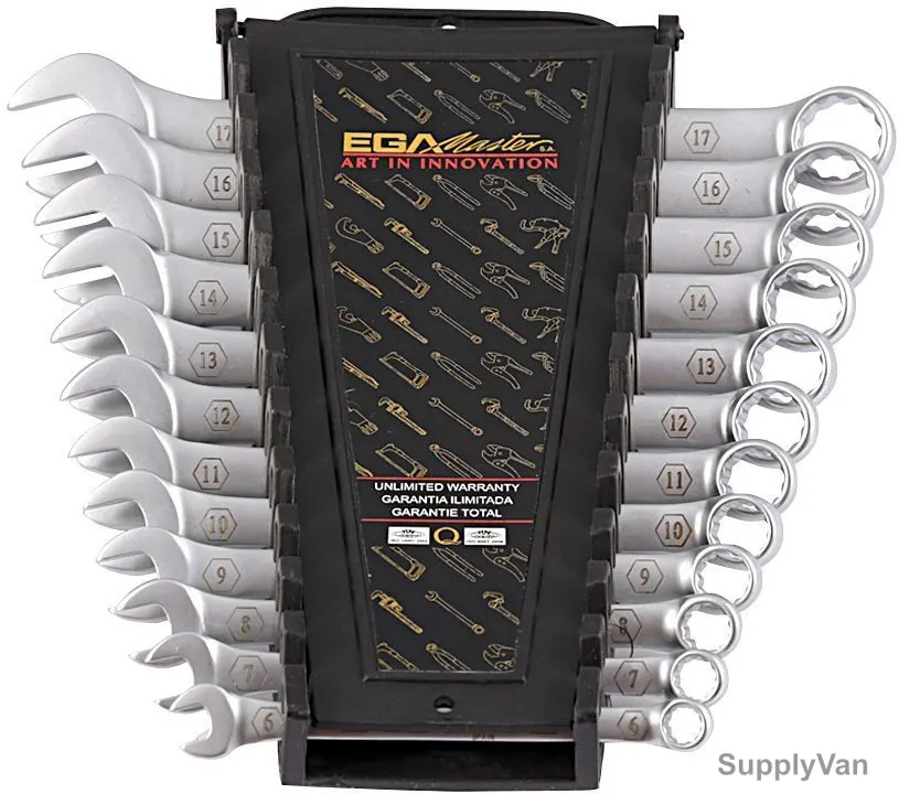 Ega Master Combination Wrench Set, 69473, 12PCS