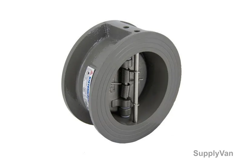 Kistenmacher Dual Wafer Type Check Valve, EGK-DPCV-DN100-A150, 4 Inch, CI, 220psi