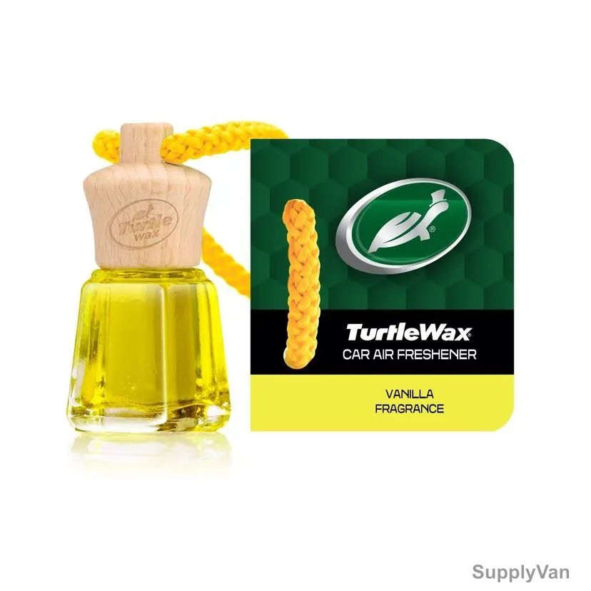 Turtlewax Wood Mini Car Air Freshener, Vanilla, 4.5ML