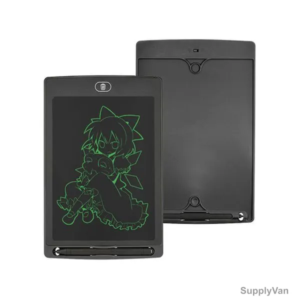 LCD Writing Pad, 8.5 Inch, 225mAh, Black
