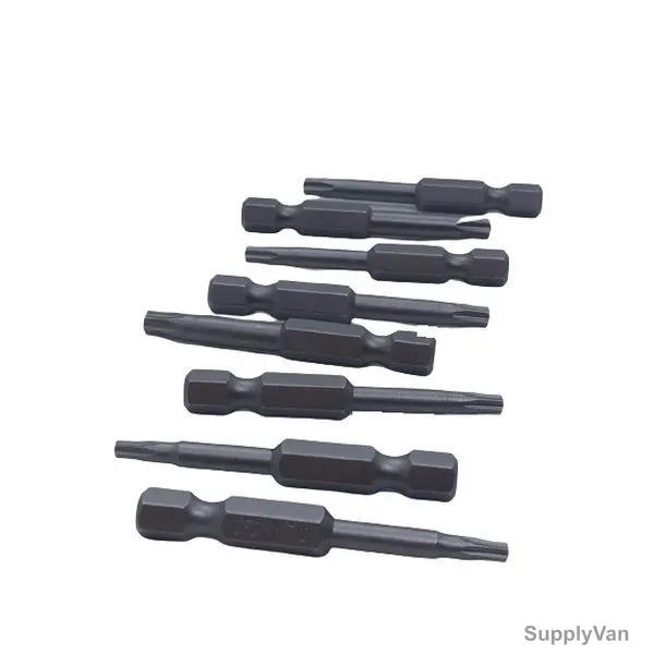 Torx Screw Bit, Single Ended, T10 x 50MM, 10 Pcs/Pack