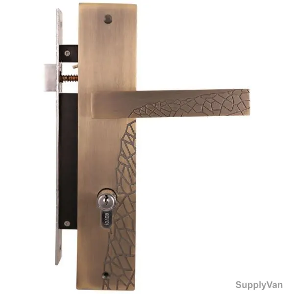 Fealty Door Lock, Zinc Alloy, Bronze