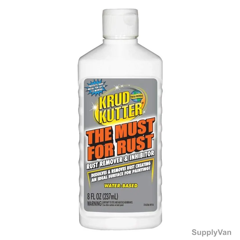 Krud Kutter Rust Remover and Inhibitor Gel, MR086, 8 Oz, Light Green — image 1