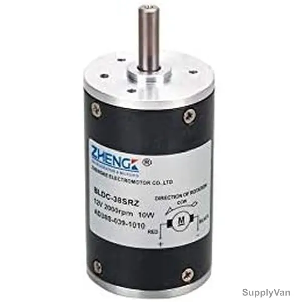 Zheng Gear Motor, BLDC-38SRZ, 12V, 2000 RPM