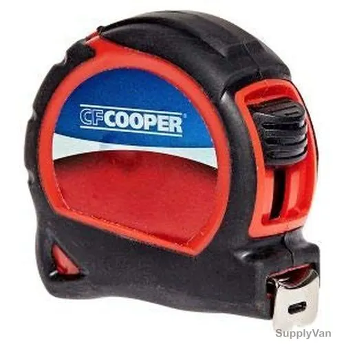 CF Cooper Measuring Tape, 10 Inch x 3 Mtrs, Red
