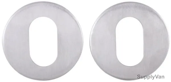 Dorfit Oval Key Hole, DTES004, SS, Satin