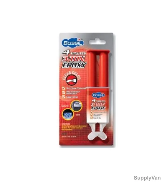 Bossil 3 Ton Epoxy, BS-8146, 25ML, Clear