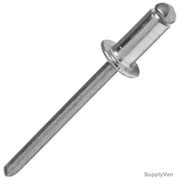 Asrc Blind Rivet, Countersunk Head, 4.8 x 10MM, 500 Pcs/Pack