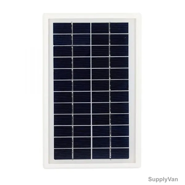 Olsenmark Solar Panel, OMSP2774, 12V, 3W, 3 Mtrs, White — image 1