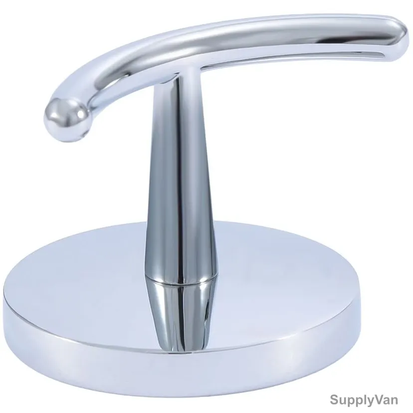 Linisi Single Robe Hook, 83882, Silver Colour, Brass — image 1