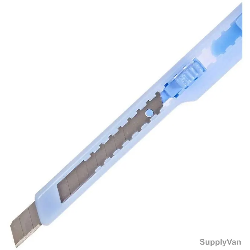 Horse Cutter Knife With Blade, 9 x 85MM, Blue, 5 Pcs/Pack
