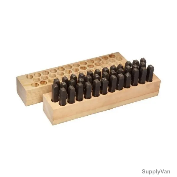 Young Bros Combination Letter and Figure Set, 06363, 1/4 Inch, 36PCS