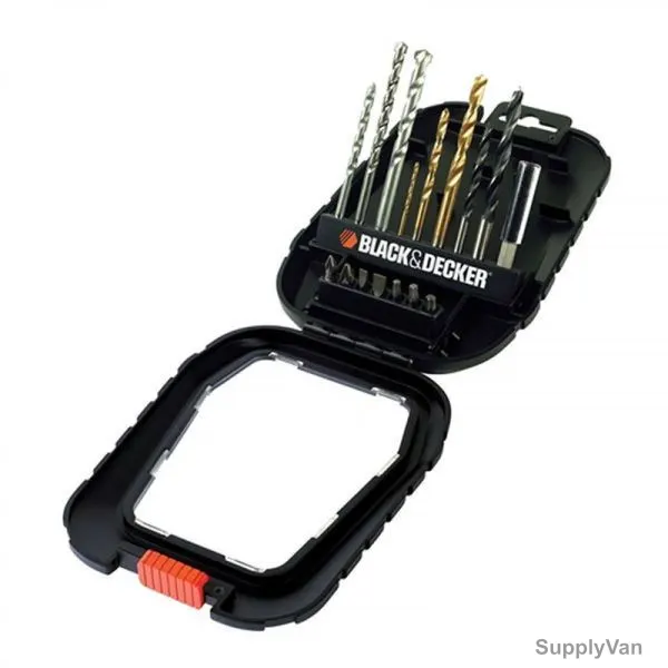 Black And Decker Mixed Accessory Set, A7186-XJ, 16PCS
