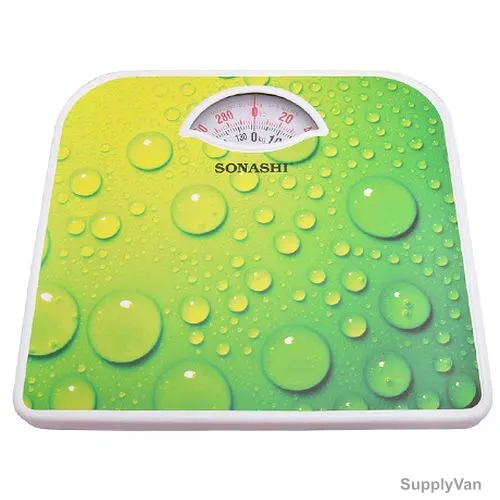 Sonashi Bathoom Scale, SSC-2212, SSC Series, 130 Kg Weight Capacity, Green — image 1