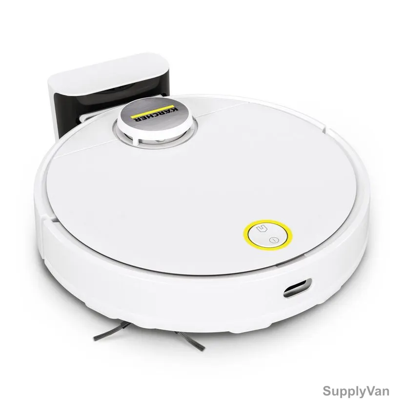 Karcher RCV 3 Robot Vacuum Cleaner With Wiping Function, 12696210, 350MM Dia x 94MM Height, 500ML Capacity — image 1