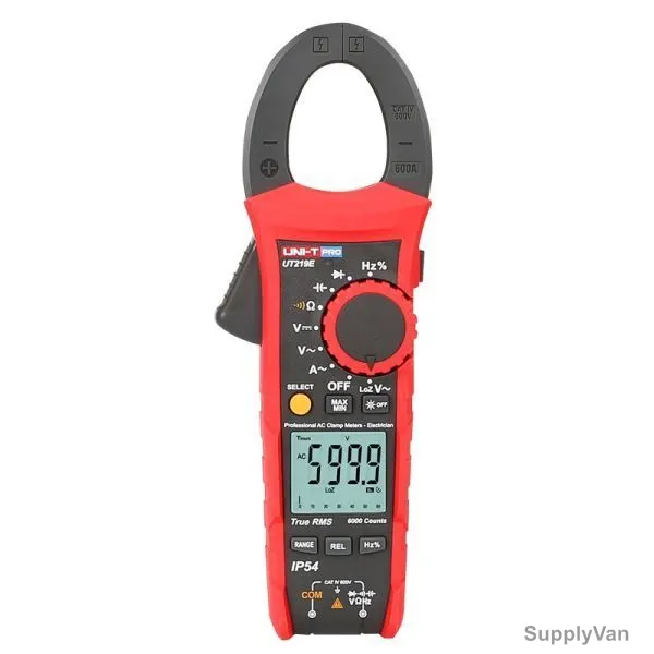 Uni-T True RMS Clamp Meter, UT219E, 600A