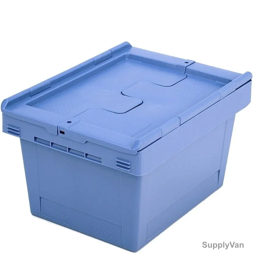 Bito Multipurpose Container With Attached Lid, MBD43221, Polypropylene, 18 Ltrs, 410 x 300MM, Light Blue