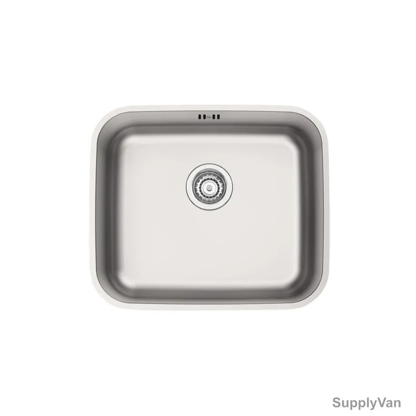 Tramontina Inset Sink, Dora-40-BL-R6, Stainless Steel, 40CM Length x 34CM Width — image 1