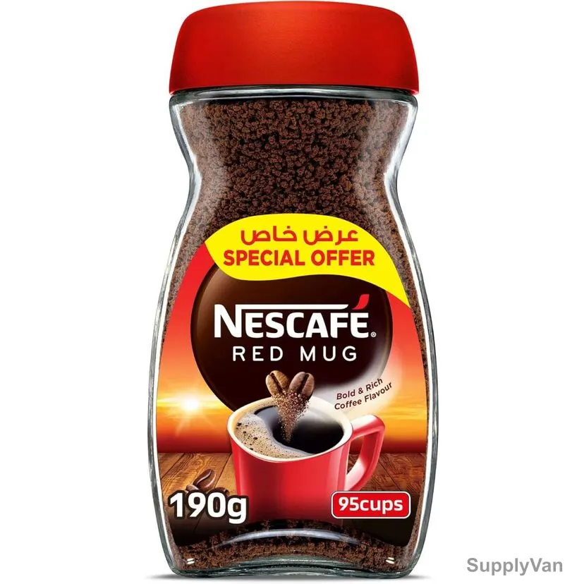 Nestle Nescafe Red Mug Jar, 190GM — image 1