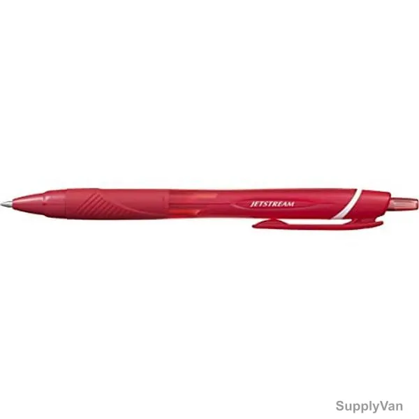 Uni-Ball Colours Retractable Ball Point Pen, SXN150C-07-RD, Jetstream, 0.7MM Tip, Red, 10 Pcs/Pack