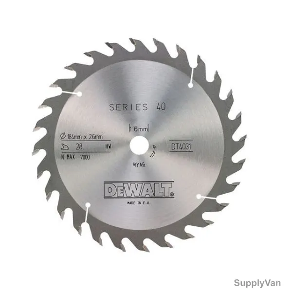 Dewalt Extreme Circular Saw Blade, DT4031-QZ, 184x16MM, 28 Teeth