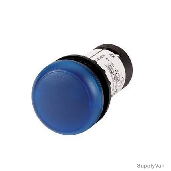 Eaton LED Indicator Light, 20mA, 22MM Dia, Blue