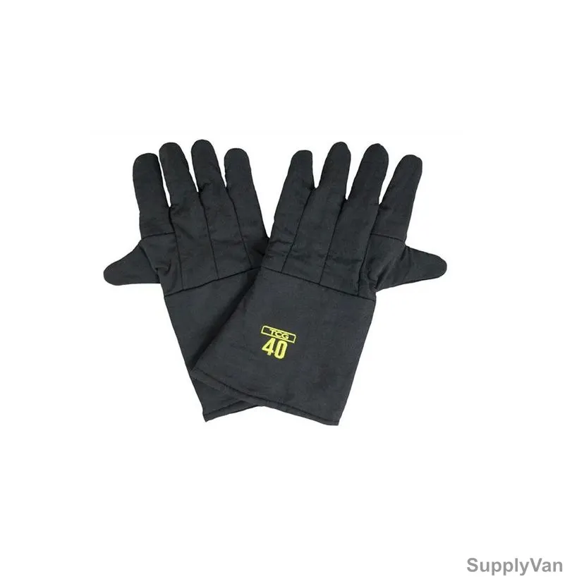 Oberon Thermographer Arc Flash Gloves, TCG40-GLOVE-LGE, L, Black — image 1