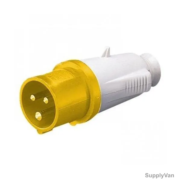 Gewiss Straight Connector, GW60012, IP44, 32A, 2P+E