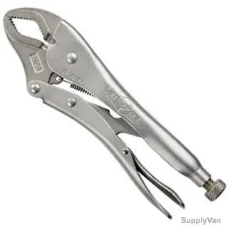 Irwin Grip Curved Jaw Locking Plier, 10CR-4935576, 10 Inch, 48mm Jaw