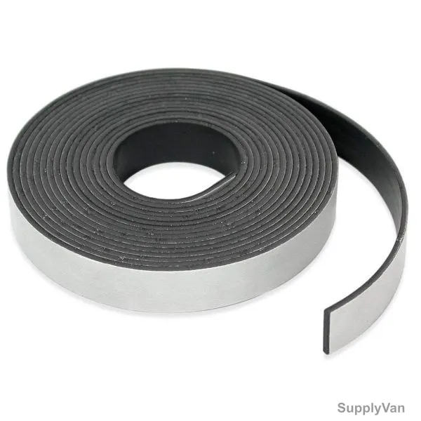 Adams Magnetic Tape, 18MM Width x 5 Mtrs Length, White