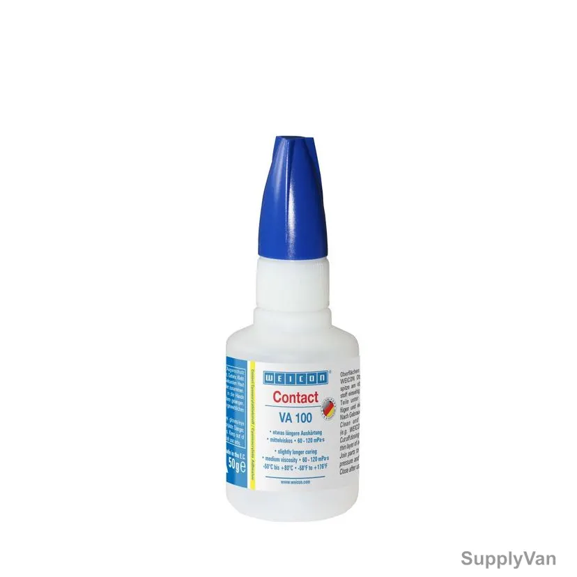 Weicon Contact VA 1500 Cyanoacrylate Adhesive, 12050050, 50GM