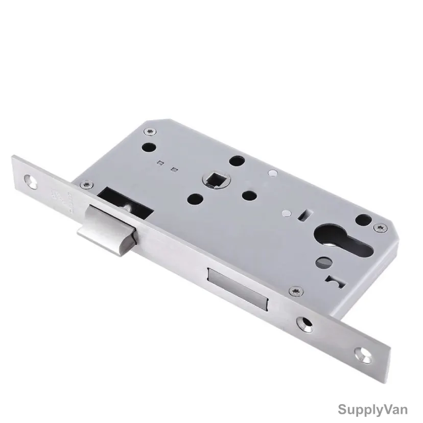 Dorfit Euro Profile Sash Lock, DTML009-6072-SS, Stainless Steel, 60MM, Silver Finish — image 1