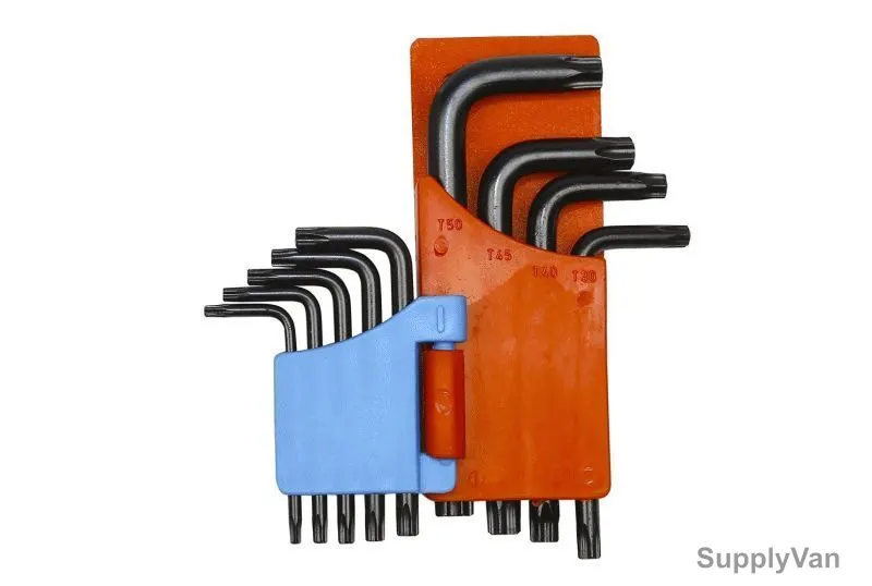 Taparia Torx Key Short Series Set, KTH-9S, 9 Pcs/Set