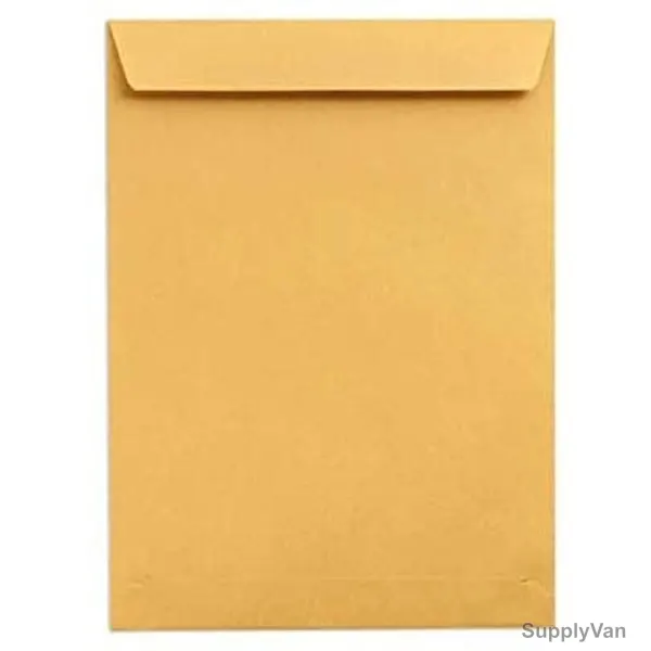Envelope, A4, 12 x 10 Inch, Brown, 250 Pcs/Pack