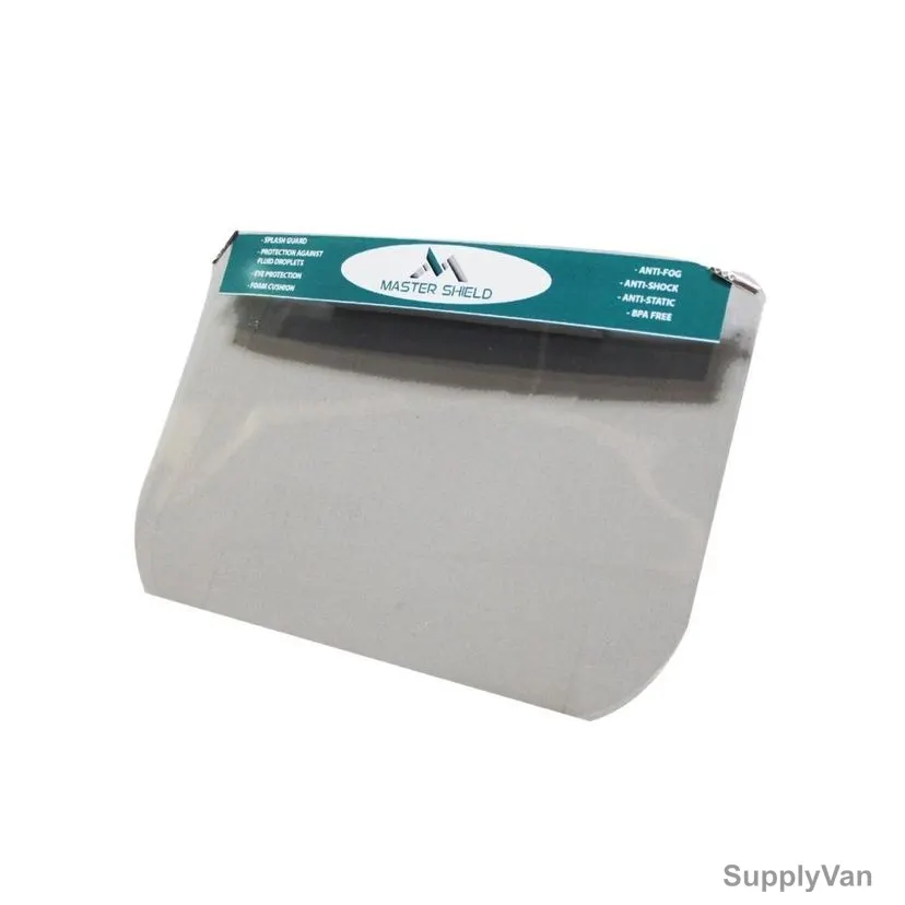 Masterspec Full Face Shield, MasterShield-19, 30 x 20CM, Silicon Coated, 50 Pcs/Pack — image 1