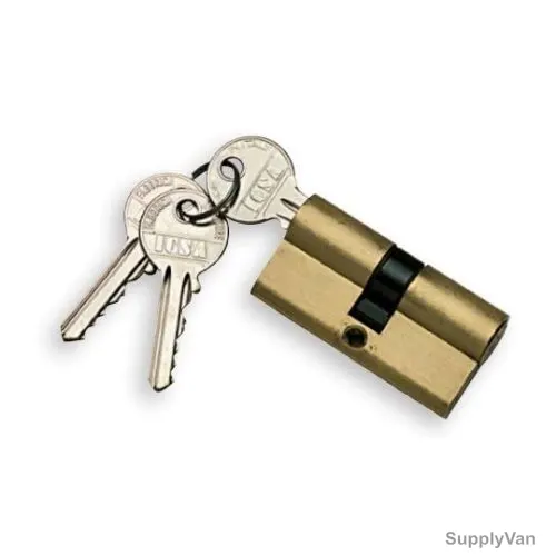 ICSA Cylindrical Door Lock, 150, 70MM, Brass