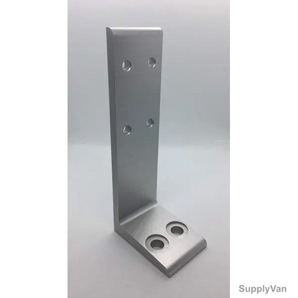 Extrusion Floor Mount Base Plate Bracket, 30 Series, Aluminium