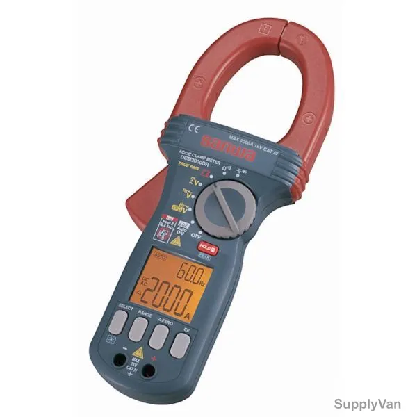 Sanwa Clamp Meter, DCM2000DR, 66MM Jaw, 1000VAC