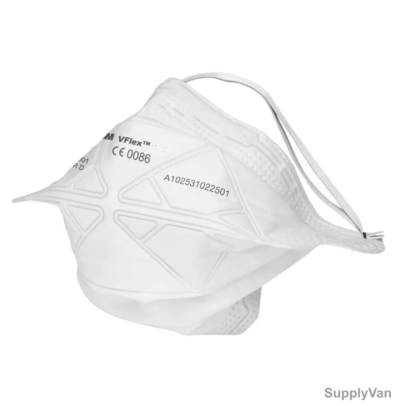 3M Disposable Particulate Respirator, 9152E, Classic Series, Free Size, White, 25 Pcs/Pack
