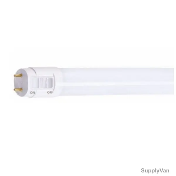 Opple Double Ends LED Utility2 T8 Tube Light, 140061619, 800LM, 3000K, 15000BH, White