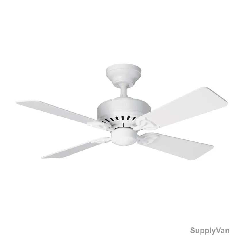 Hunter Ceiling Fan, 24170, Bayport, 4 Blade, 107CM, White
