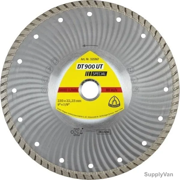 Klingspor Diamond Cutting Blade, DT900UT, Special, 100MM